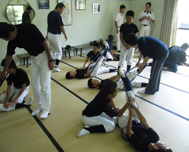 少年野球チーム(明徳倶楽部)のメディカルチェック